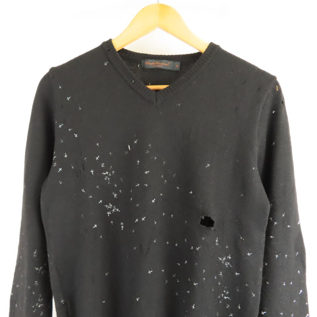 02AW 魔女期 UNDERCOVERISM ウール クロス ニット セーター