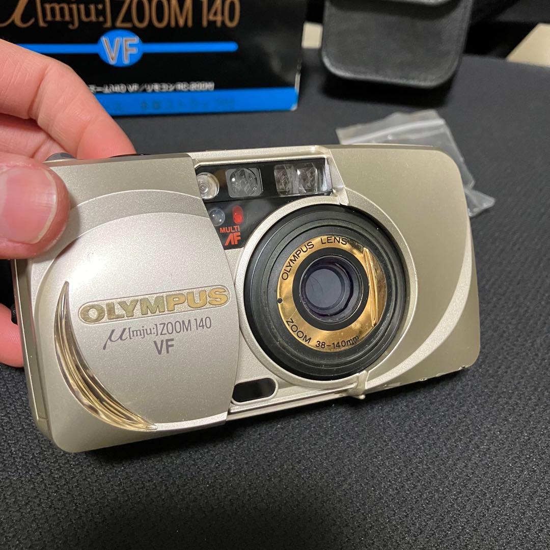 オリンパス　OLYMPUS mju zoom 140 リモコンrc-200 付き