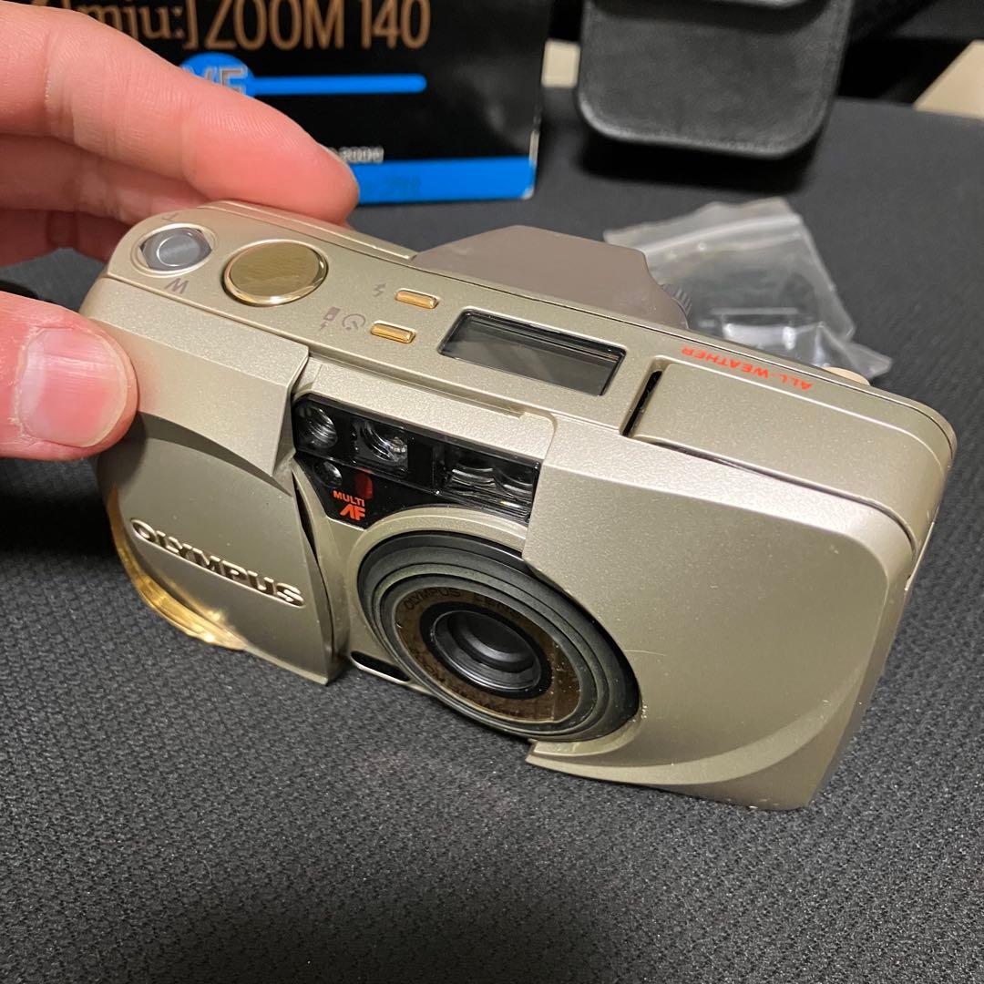オリンパス　OLYMPUS mju zoom 140 リモコンrc-200 付き