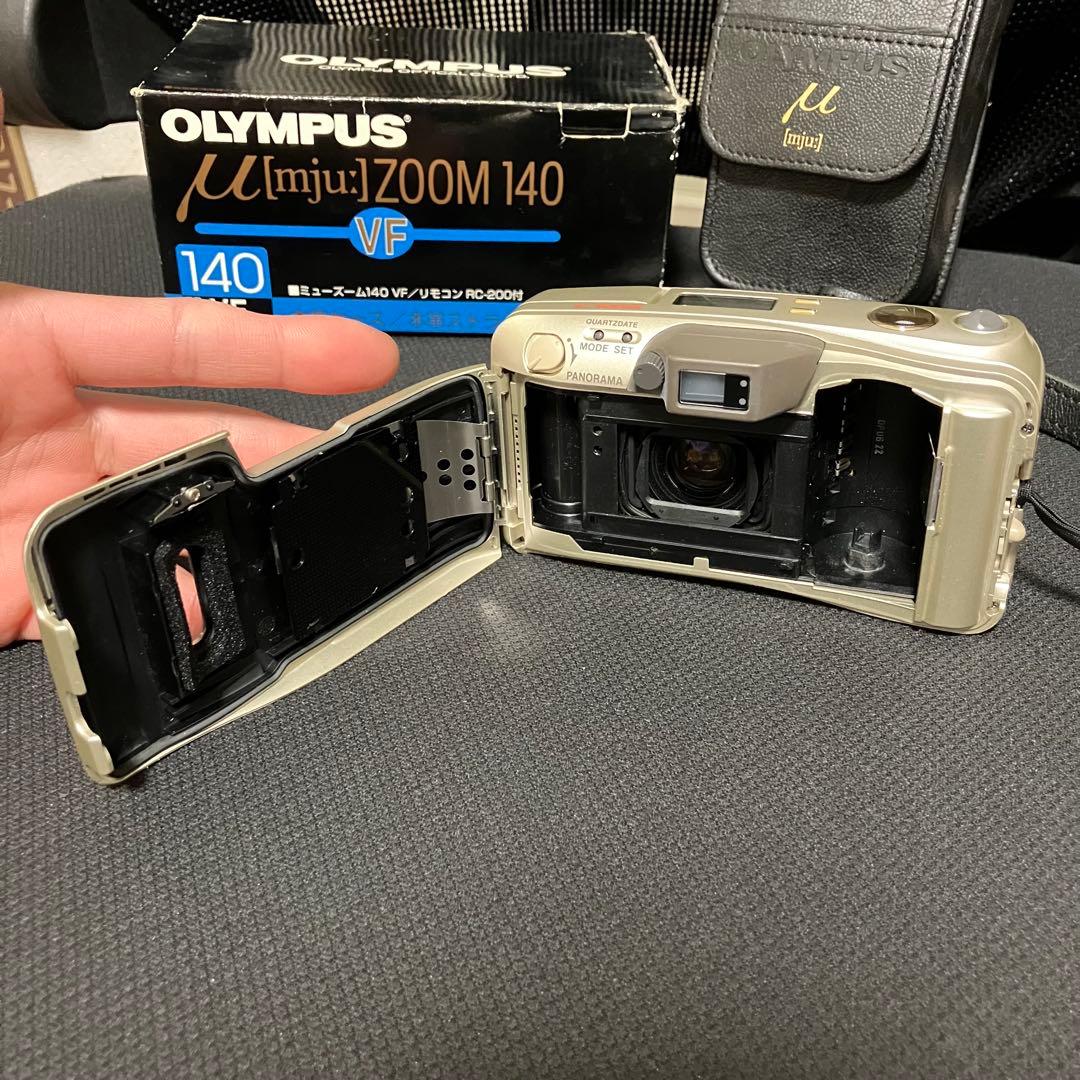 オリンパス　OLYMPUS mju zoom 140 リモコンrc-200 付き