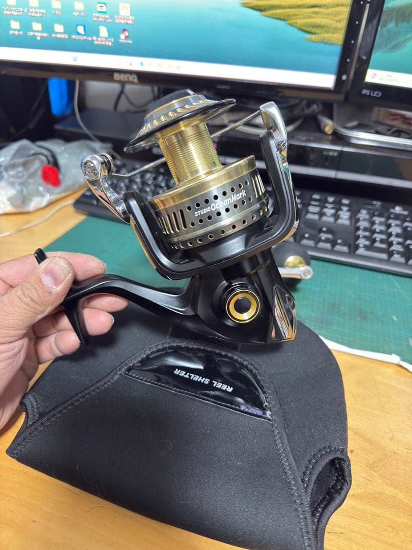 シマノ　13ステラSW18000HG　SOMスプール、ノブ付き!!