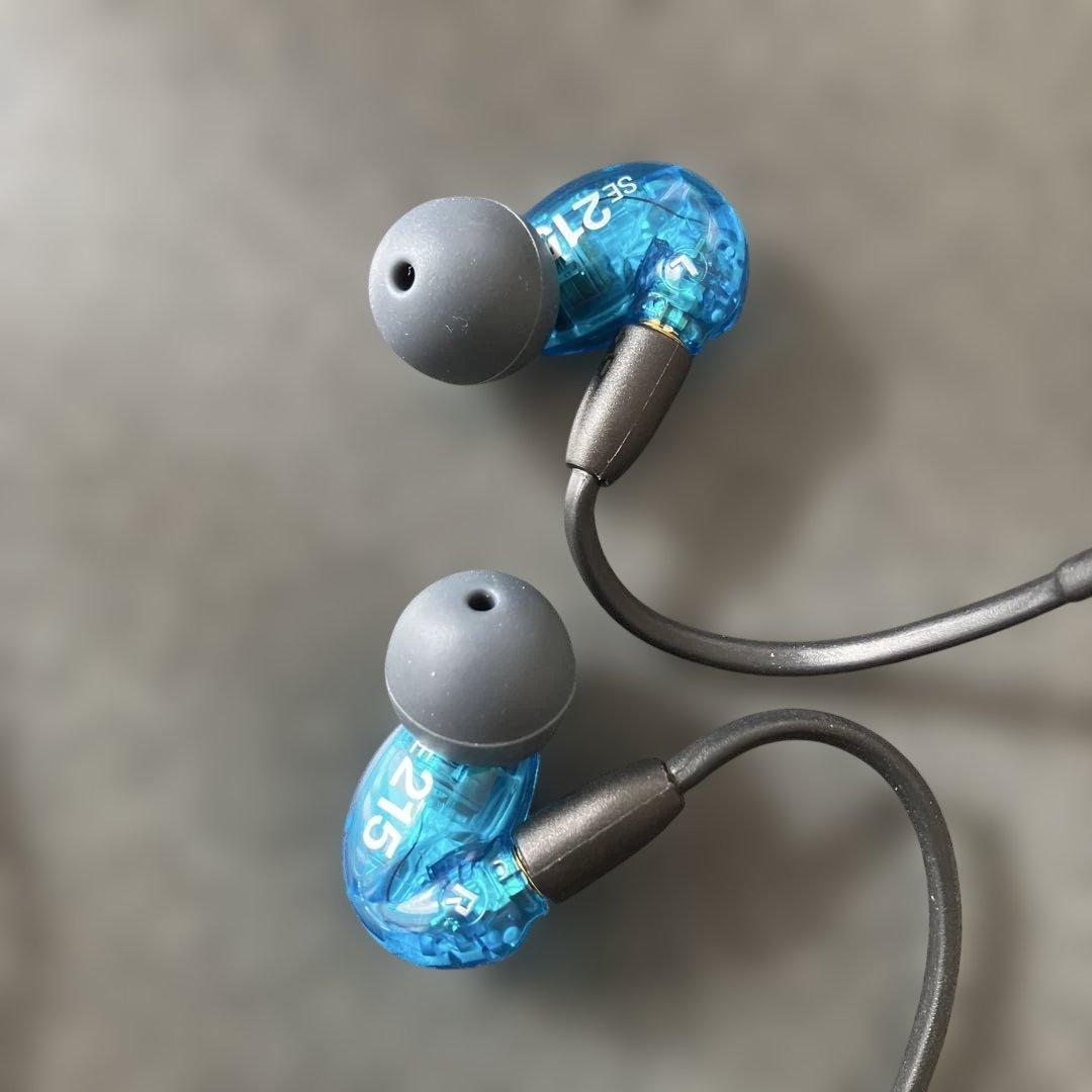 SHURE SE215SPE-A トランスルーセントブルー