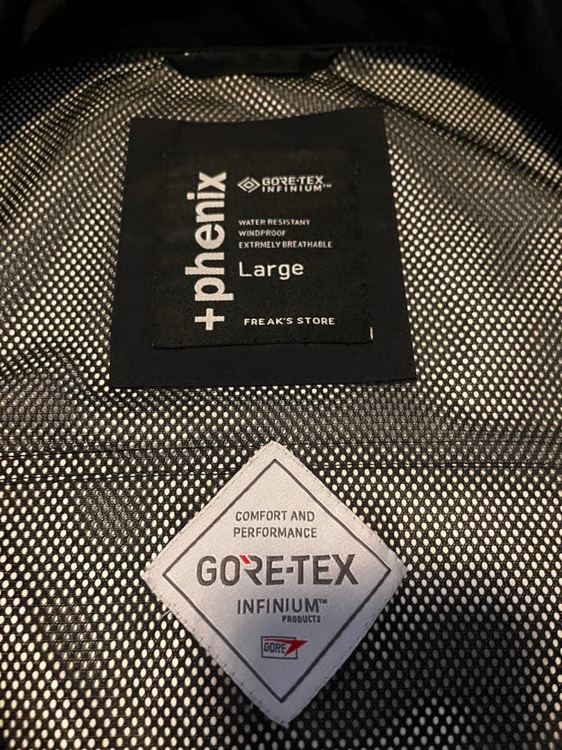 Freaks Store + Phenix goretex ベスト(blk/L)