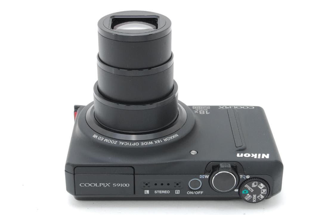 Nikon COOLPIX s9100 黒 デジタルカメラ 18倍光学ズーム