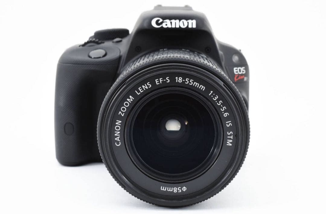 キャノン Canon EOS kiss X7　18 55 IS STM　レンズ有