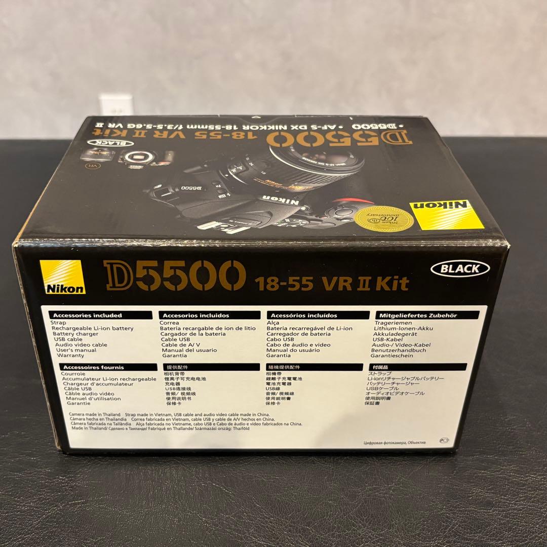 Nikon D5500 VRⅡ Kit ＋35mm f1.8レンズセット