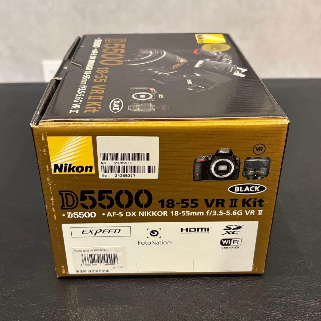 Nikon D5500 VRⅡ Kit ＋35mm f1.8レンズセット