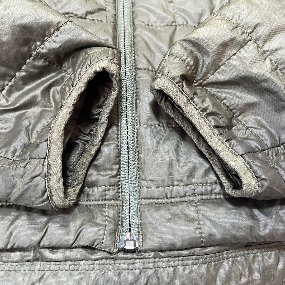 【美品】パタゴニア ナノパフジャケット ベイシングリーン オリーブ プリマロフト