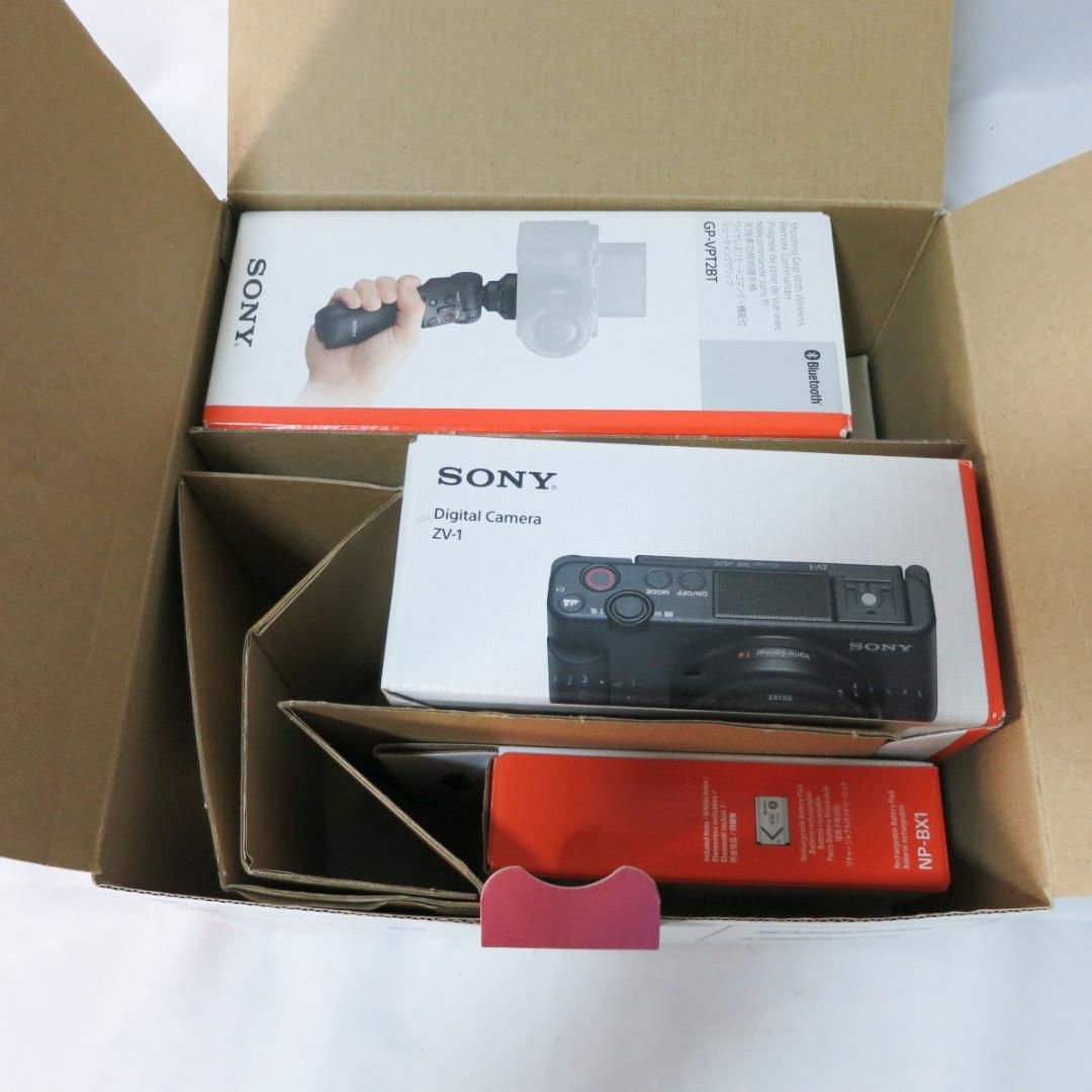 ★美品SONY VLOGCAM ZV-1G/BC シューティンググリップキット