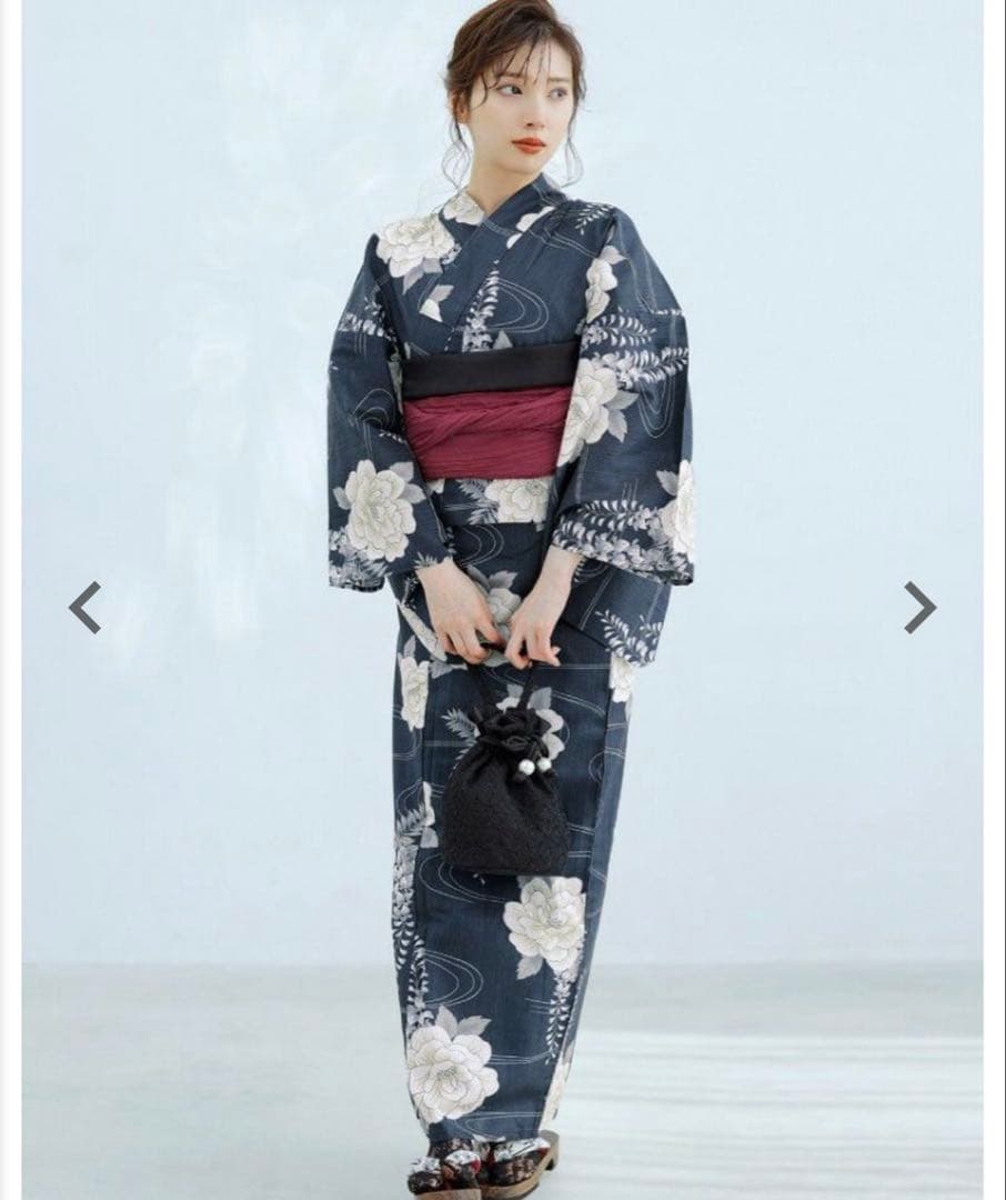 DITA浴衣セット 凪の藤ながれ