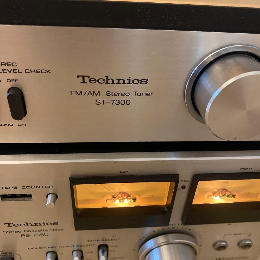 美品Technics RS-615U とST-7300まとめ売リ￼作動品