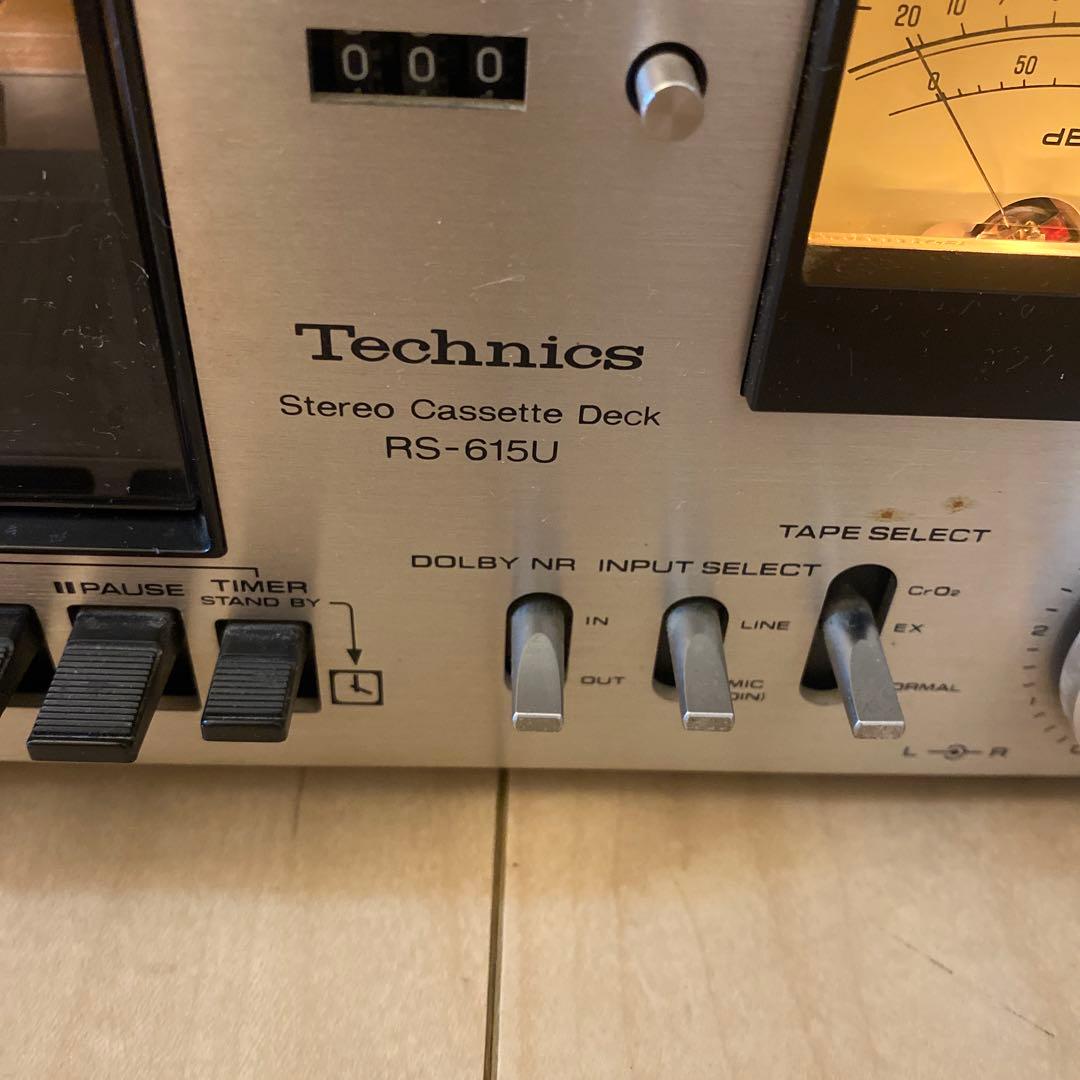 美品Technics RS-615U とST-7300まとめ売リ￼作動品