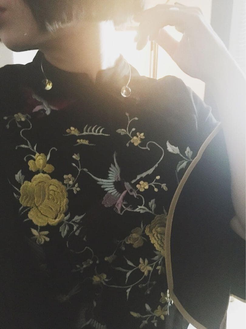 mother チャイナブラウス チャイナ風 平野紗季子 dept vtopia