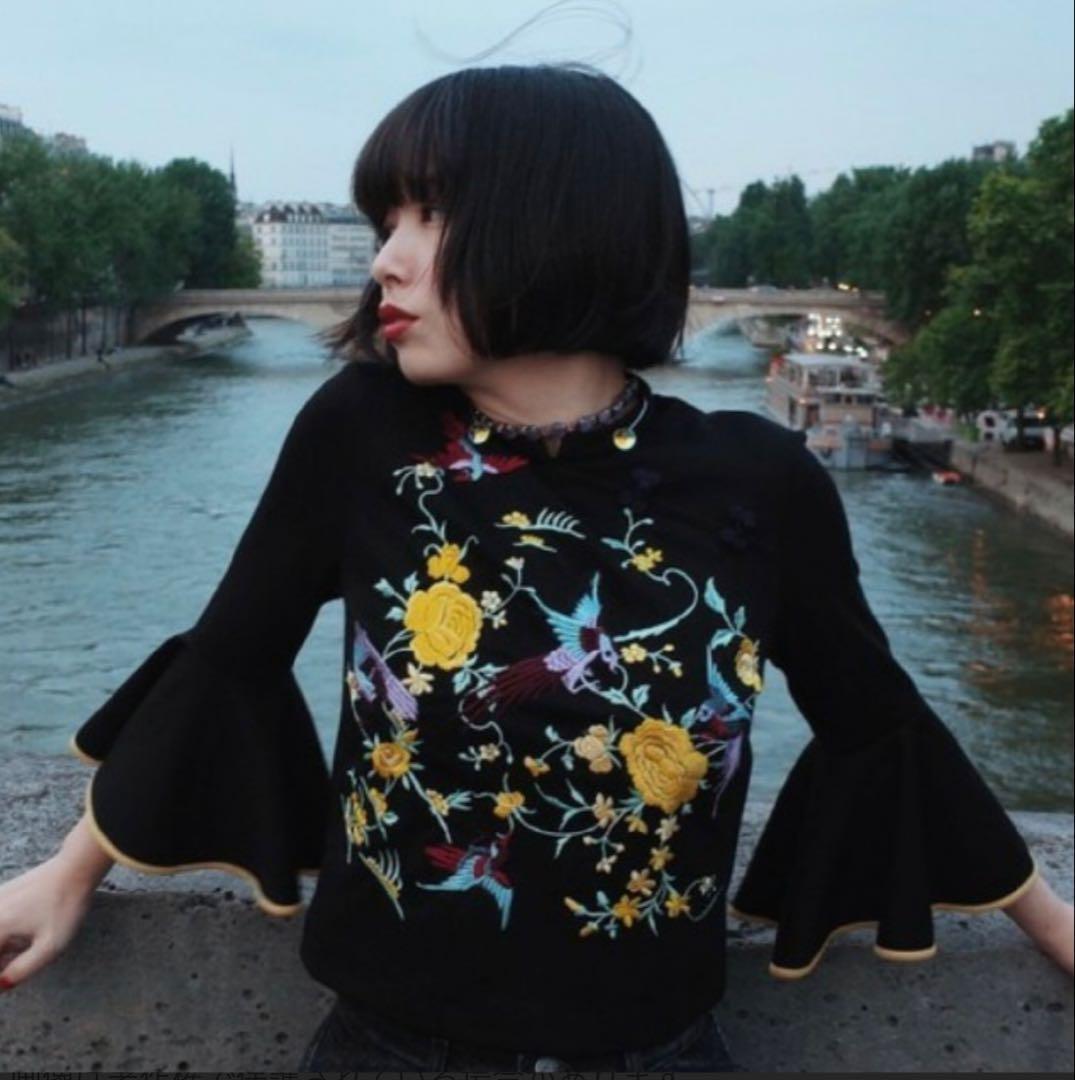 mother チャイナブラウス チャイナ風 平野紗季子 dept vtopia