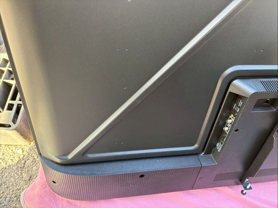 無料配送エリアあり　TCL 65型　65C646 2024年製　壁掛け用