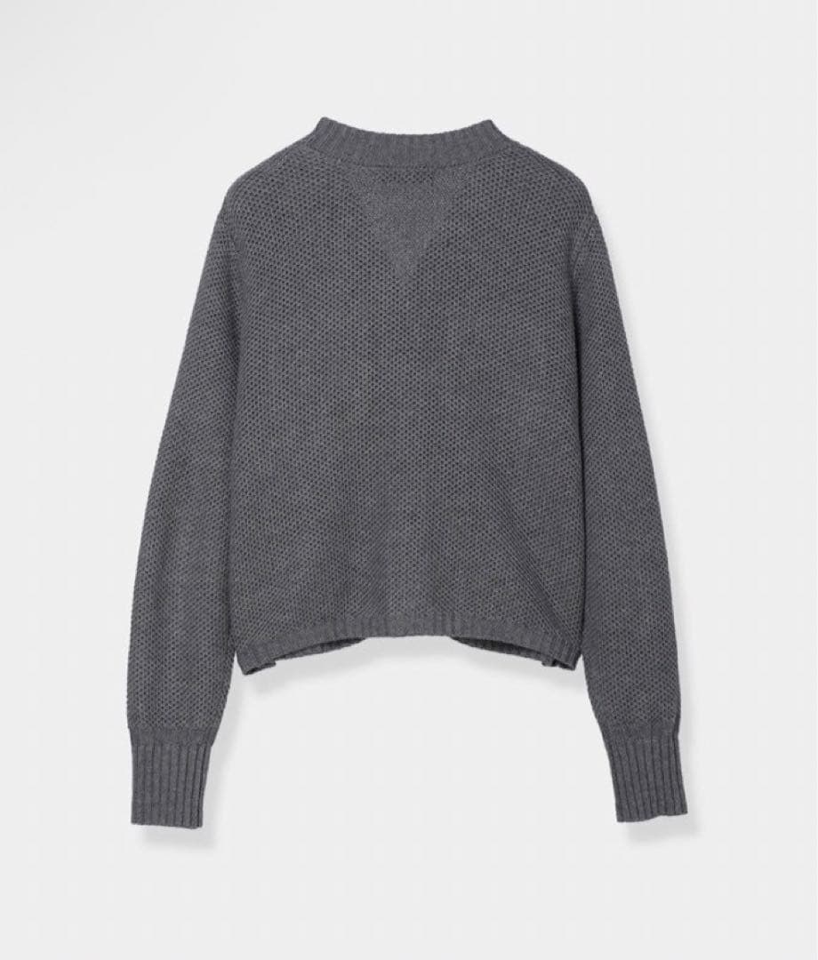 L'AUBE BLANC ローブブラン Basket Knit Cardigan