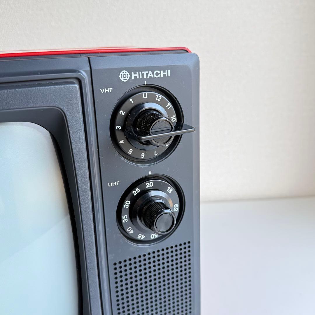 み*ゆ様 昭和レトロ HITACHI P-28 ブラウン管テレビ【NN0115-