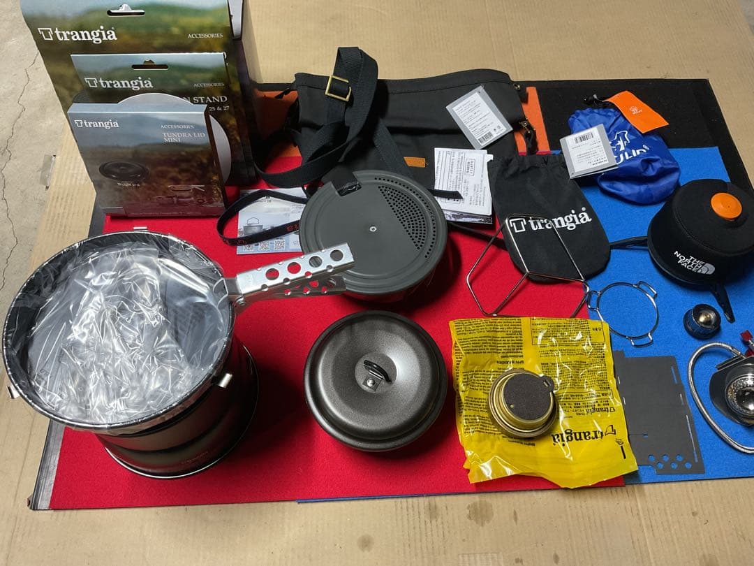 トランギア・ストームクッカーSブラックバージョン新品未使用オプション付属品多数