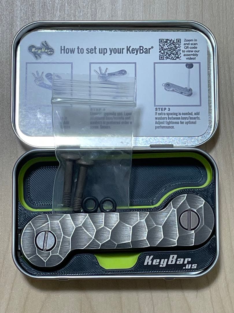 ◻️新品 KeyBar × MJL Bladeworx キーバー キーケース