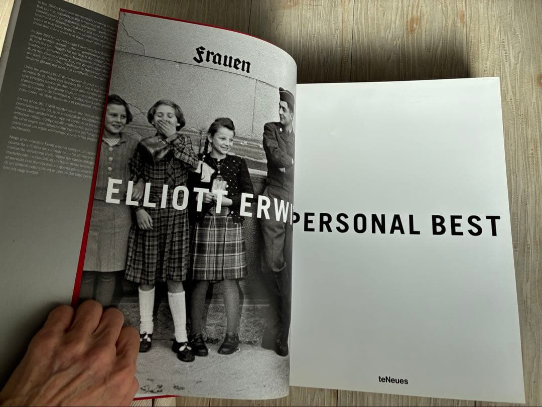 Elliott Erwitt Personal Best ハードカバー(限定版)