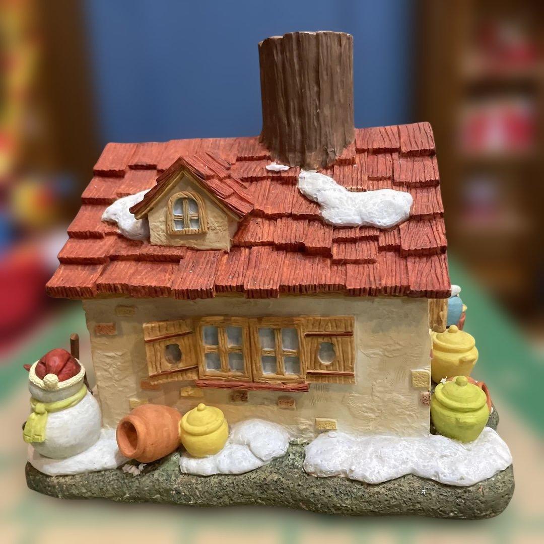 くまのプーさん クリスマス 森のおうちと大きなツリー　リース　スノーグローブ