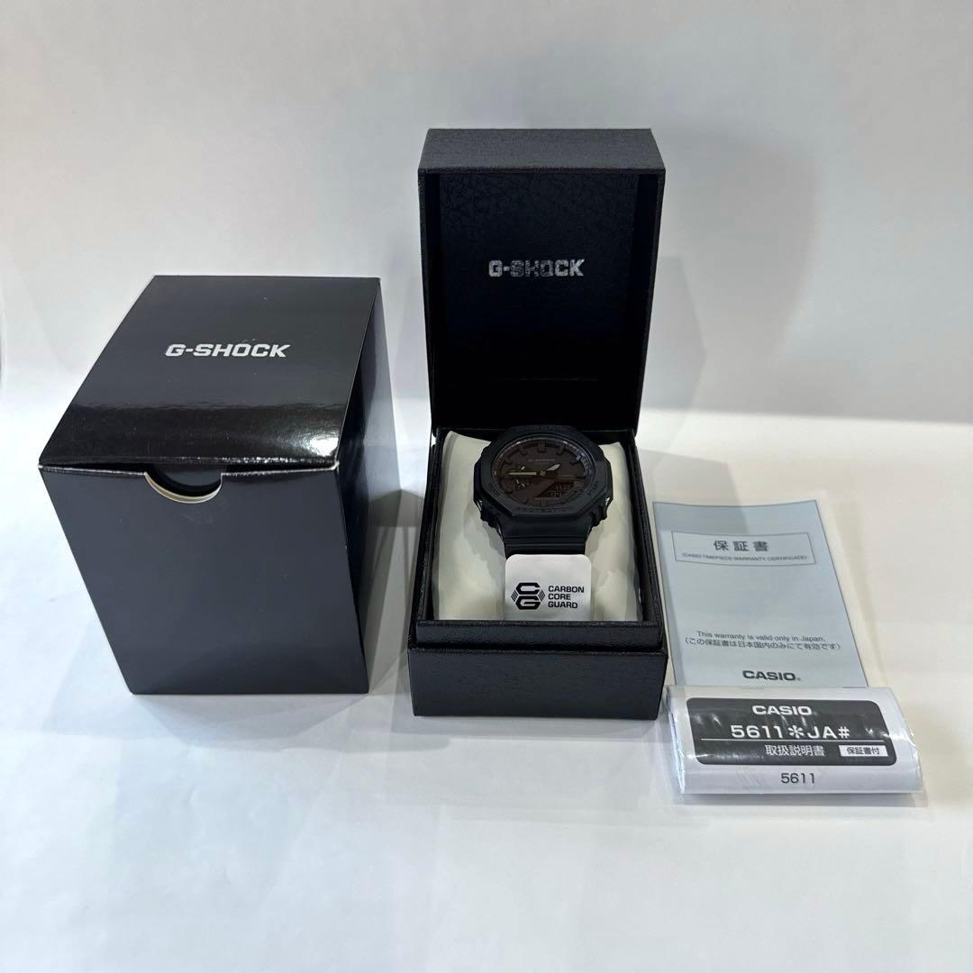 CASIO G-SHOCK GA-2100 カシオーク オールブラック