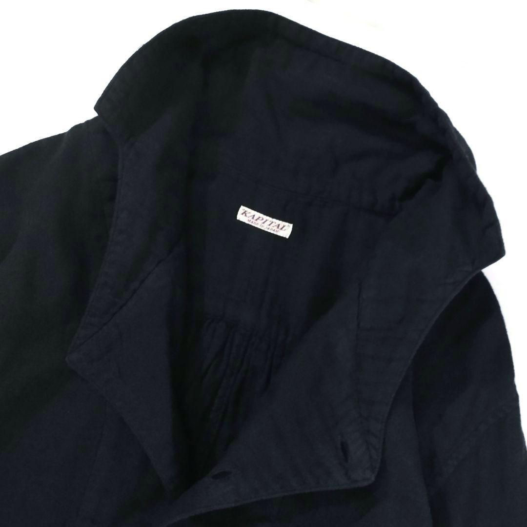 KAPITAL✨️燕尾 シャツ 二重ガーゼ