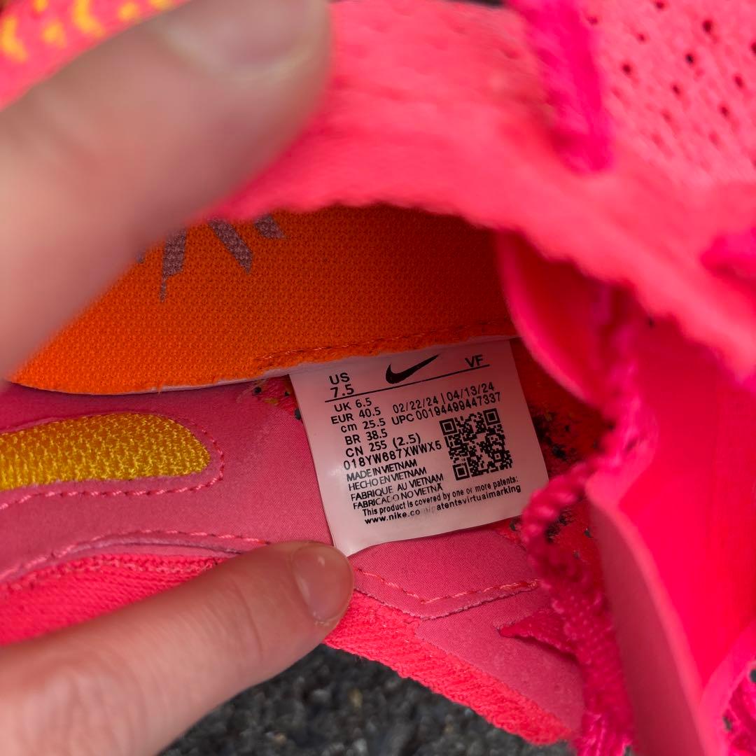 Nike Air Zoom Vaporfly3 ピンク/オレンジ