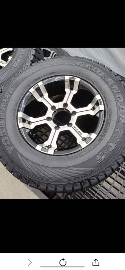 専用　スタッドレスタイヤ 265/70R16 PCD139.7 6穴 8J16