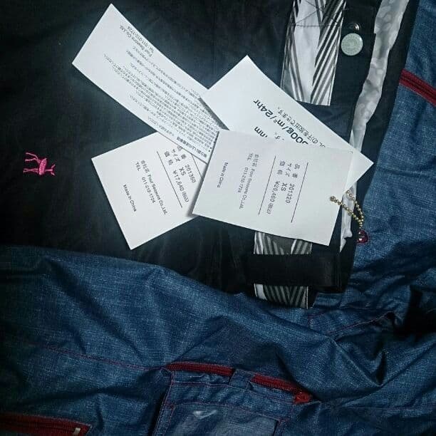 来年の為に!値下げレディースXSスノボウェア上下セット