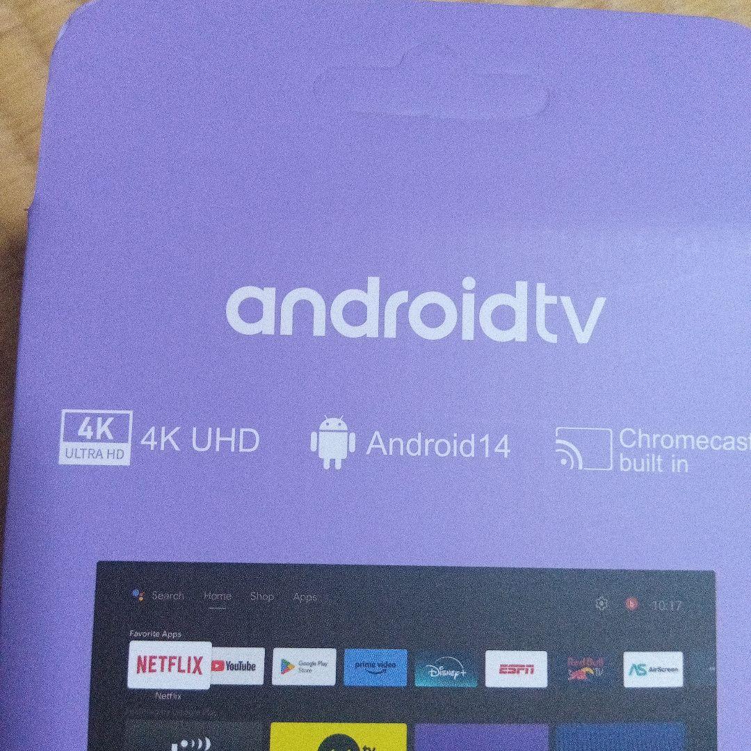 4K新品未使用品AndroidテレビstickTV大容量16GB