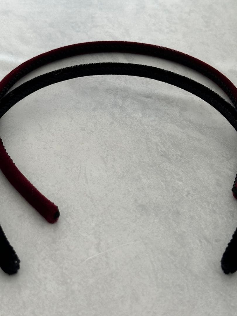 コンプレックスビズベロアカチューシャ2本セットフェラガモジルシュチュアート