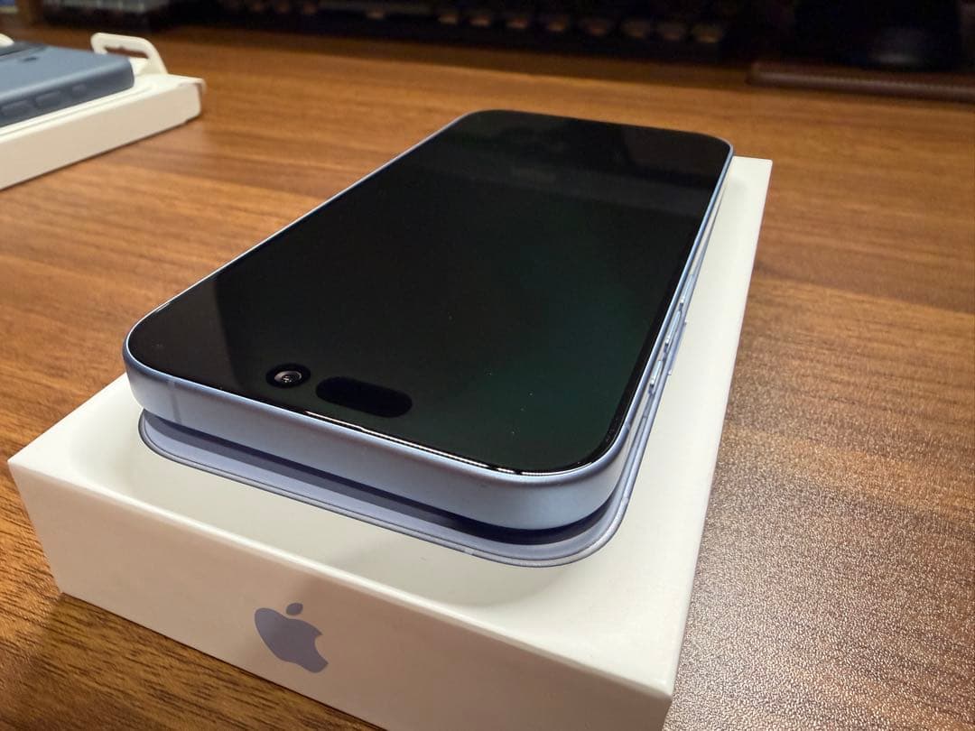 【美品】iPhone17 ミストブルー 256GB SIMフリー（おまけ付き）