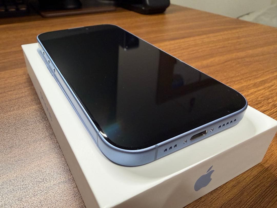 【美品】iPhone17 ミストブルー 256GB SIMフリー（おまけ付き）