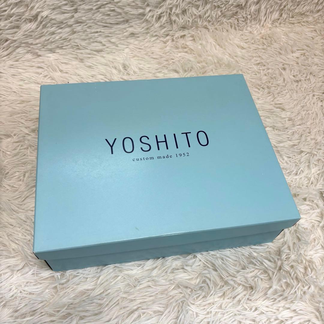 極美品★YOSHITO ショートブーツ 本革 柔軟 サイドジップ ブラウン