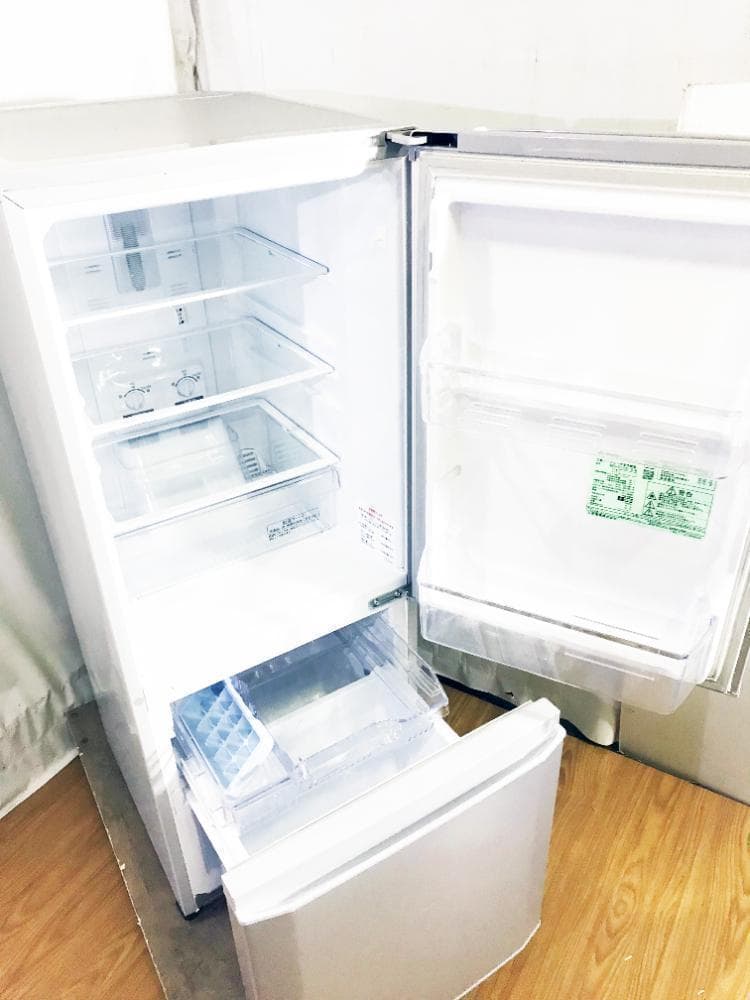 30日迄！送料無料★19年★三菱 146L 冷蔵庫【MR-P15D-S】