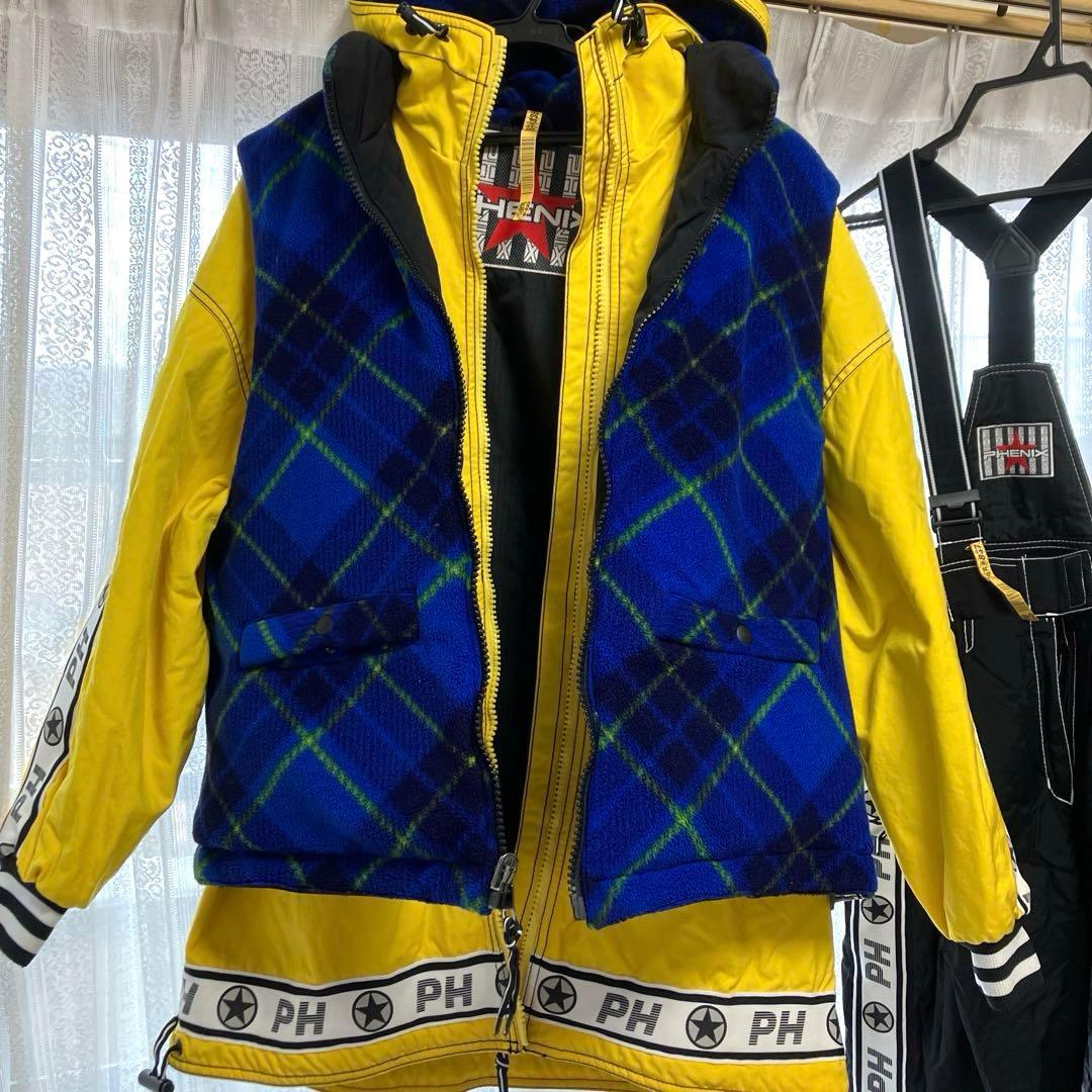 90年代　phenix スキーウェア　スノボウェア　ユニセックス　3点セット