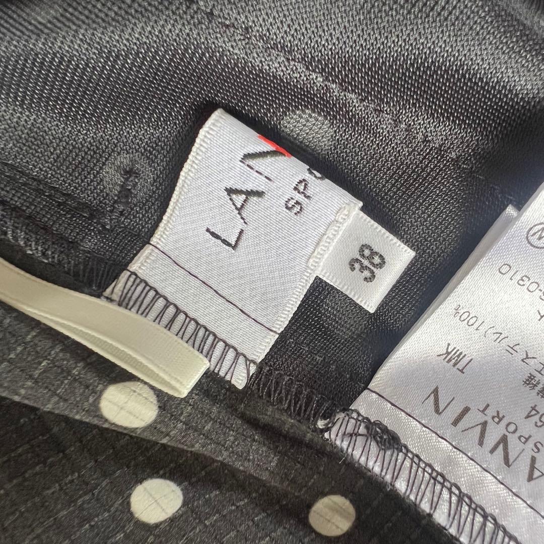 ランバンスポール　セットアップ　レディース　ゴルフ　フリル　シャツ　スカート　M