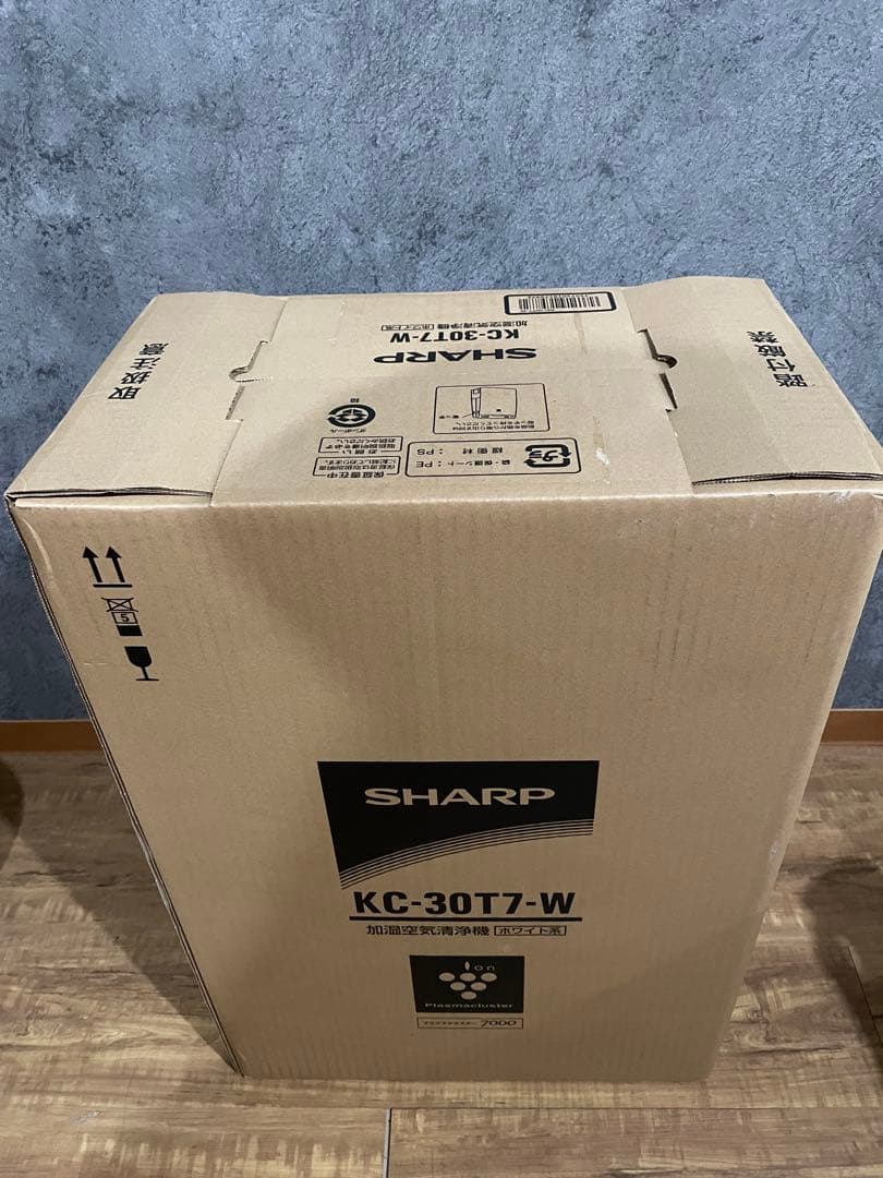 SHARP 加湿空気清浄機 KC-30T7-w 新品未使用 未開封　ホワイト