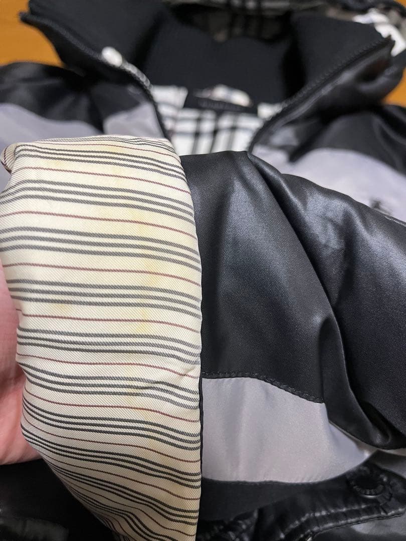 BURBERRY BLACK LABEL バーバリー ダウンジャケット Lサイズ