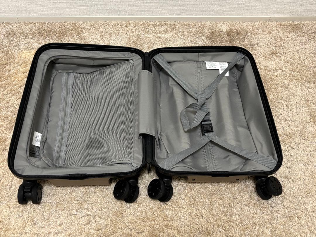 無印　スーツケース・キャリーケース　20L ベージュ