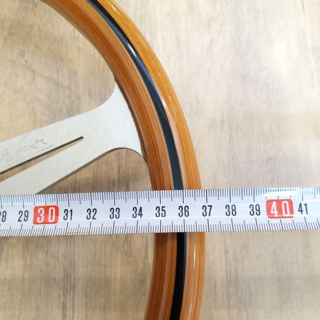 NARDI☆ナルディクラシックVITEウッドステアリング/シルバースポーク37Φ