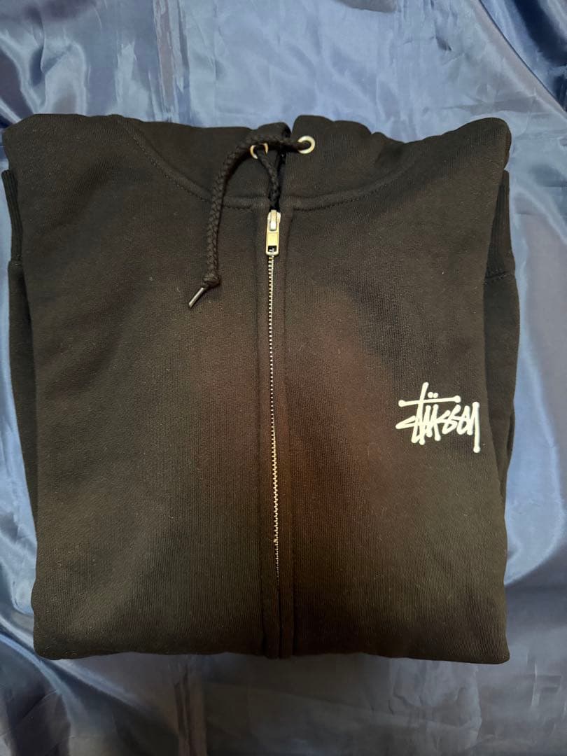 新品未使用　ステューシー パーカー　ジップアップ Basic Stussy