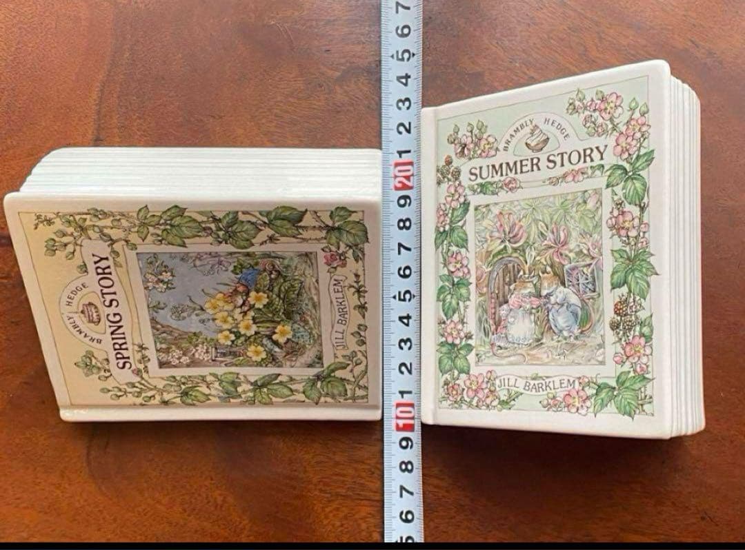 ⭐︎訳あり【希少品】ロイヤルドルトン ブランブリーヘッジ貯金箱 春・夏