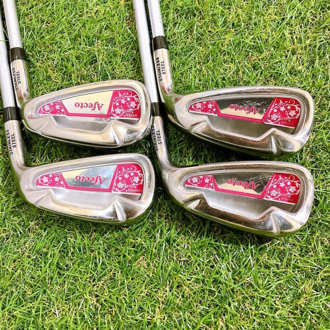 Afecto アフェクト レディースゴルフセット 8本 初心者おすすめ 右 L