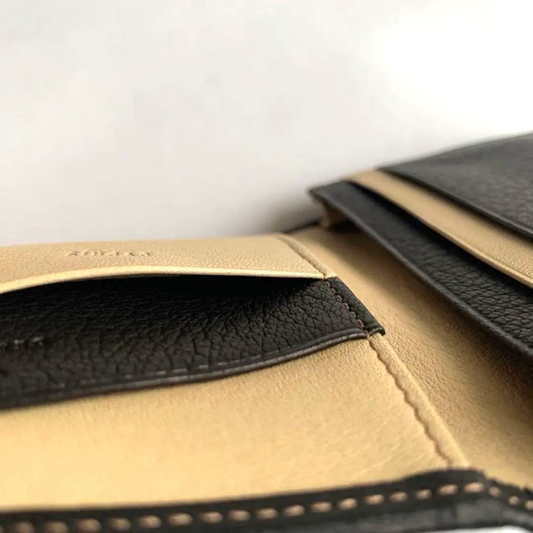 新品未使用 CYPRIS 名刺入れ キプリス2223 本革 ブラックレザー