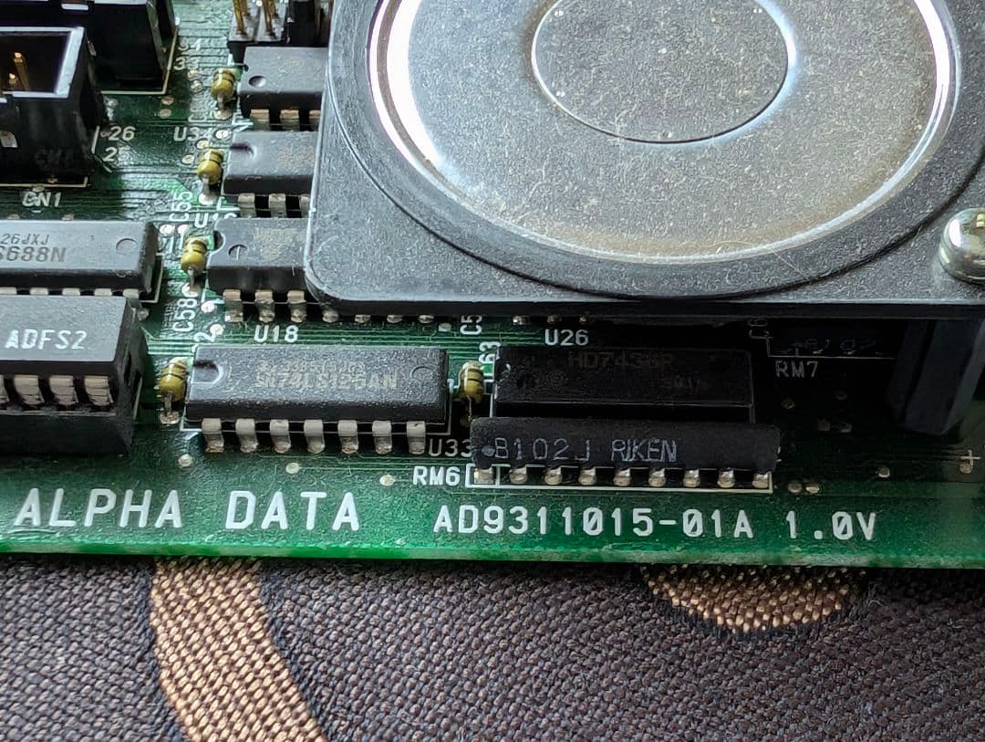 ALPHA DATA AD9311015-01A 1.0V PC98用FM音源