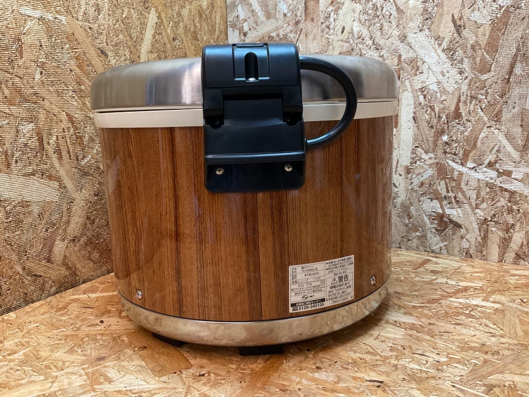 未使用 象印 2024年製 業務用電子ジャー TH-GA60 型 木目 6.0L