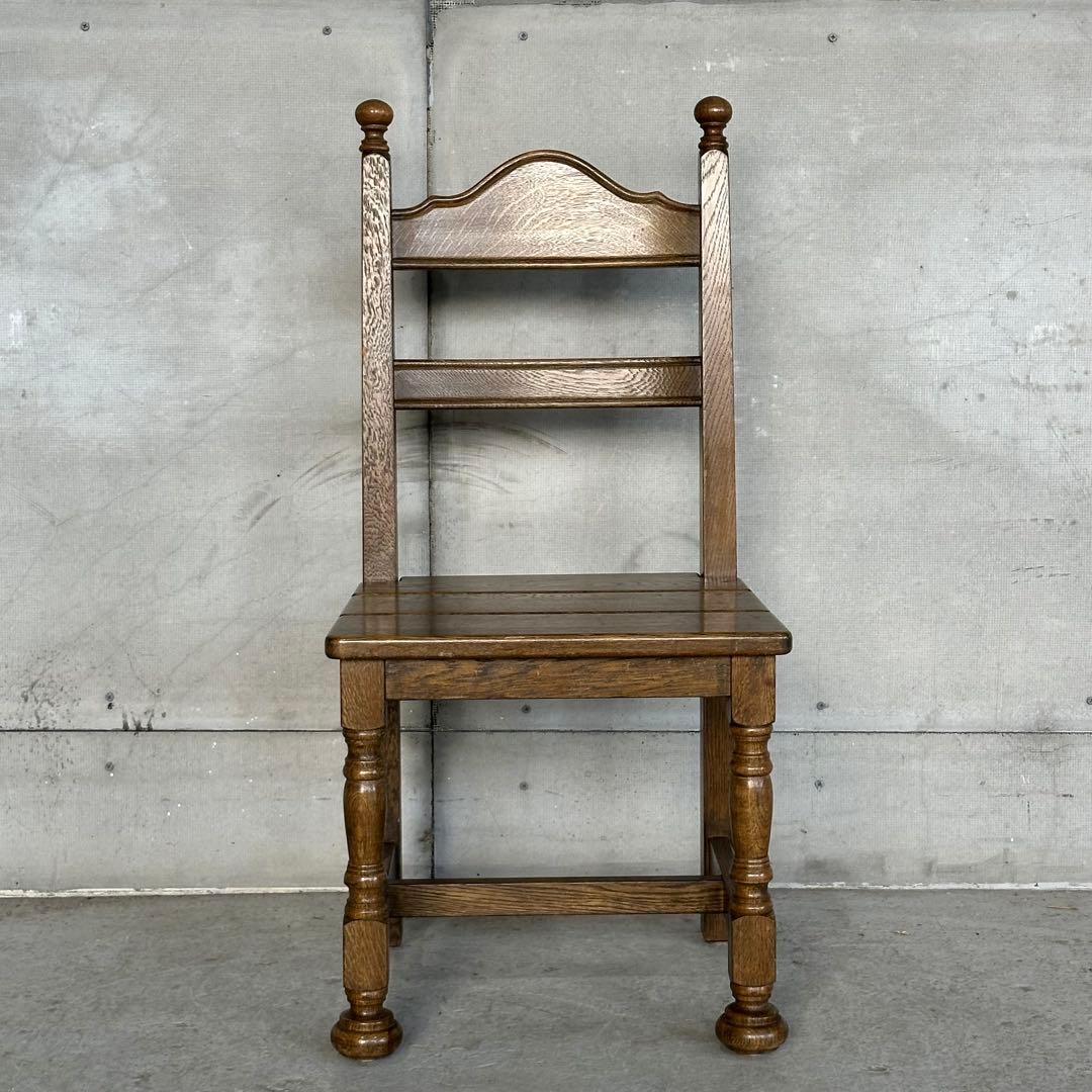 ✦昭和レトロ✦ オーク材 椅子｜ヴィンテージ ダイニングチェア｜無垢木製