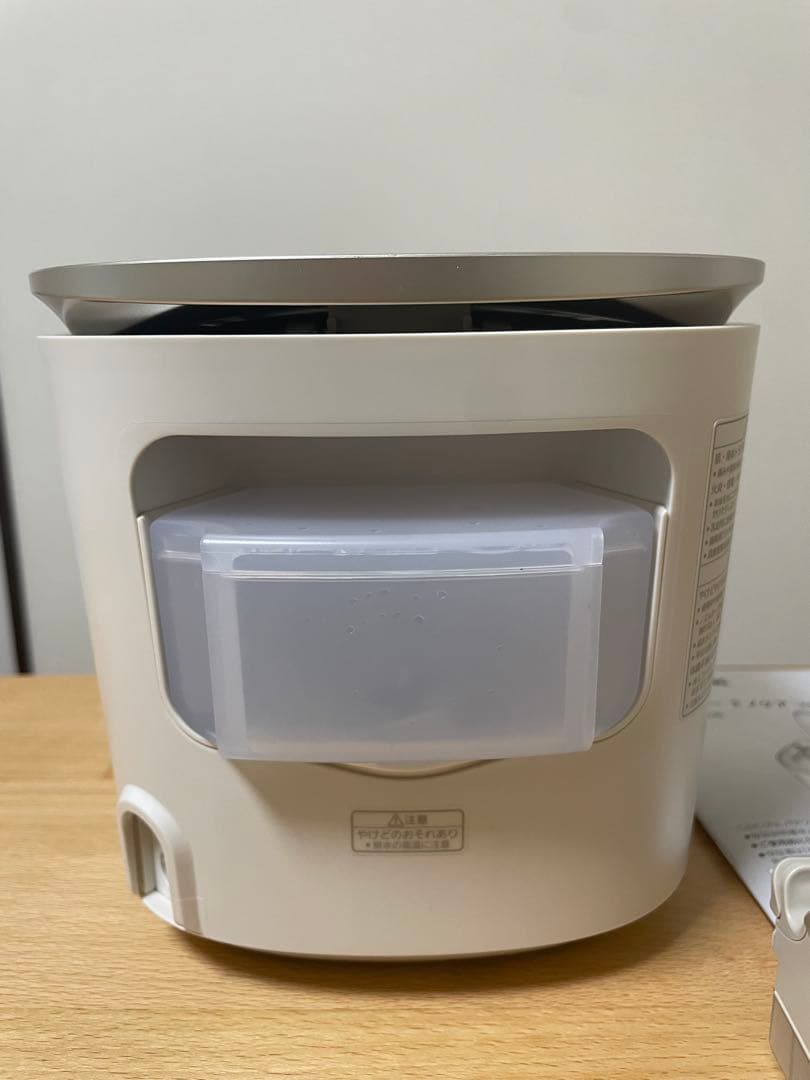 ナノケア スチーマー ホワイト/シルバー　EH-SA0B